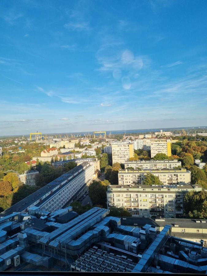 Jbhotels Apartament Premium Hanza Tower Szczecin Eksteriør bilde