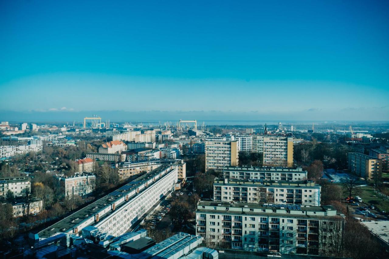 Jbhotels Apartament Premium Hanza Tower Szczecin Eksteriør bilde