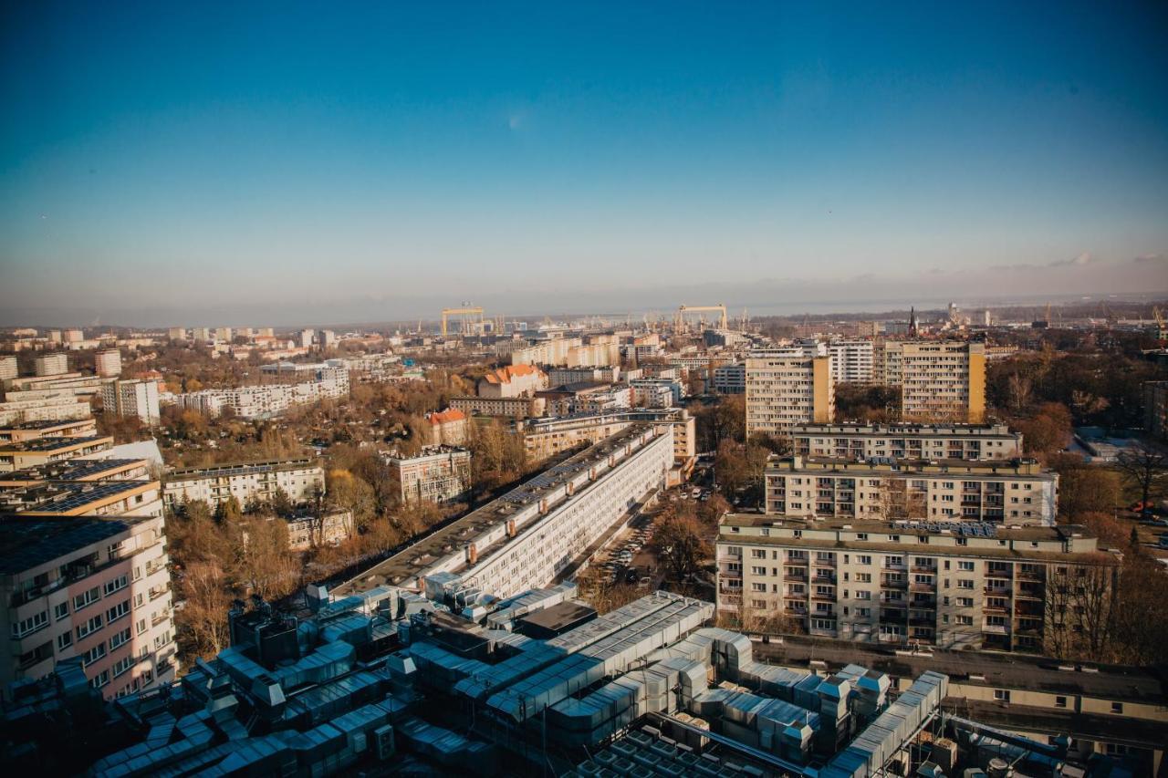 Jbhotels Apartament Premium Hanza Tower Szczecin Eksteriør bilde